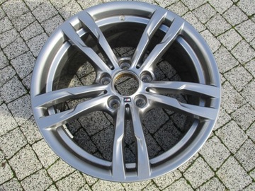 1SZT. ALU DISK BMW M-PAKET F30 F31 F32 F33 F36 7852492 8,5JX18 ET47 ZADNÍ