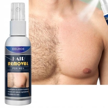 Spray Do Usuwania Włosów Inhibitor Wzrostu do Depilacji dla Mężczyzn