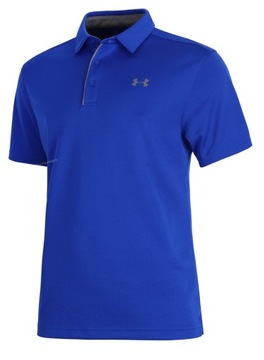 Under Armour Polo Ua Tech 1290140 Niebieski Loose Fit