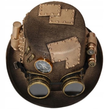 Kapelusze Steampunk, kapelusz sceniczny w sty