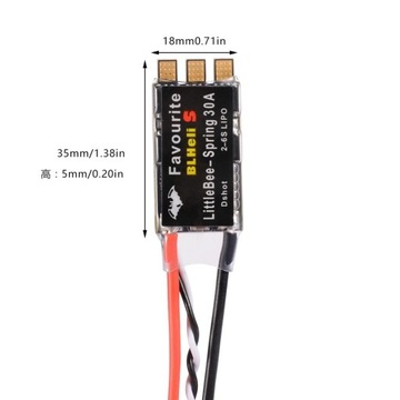4шт BLheli s 30A бесщеточный электронный ре