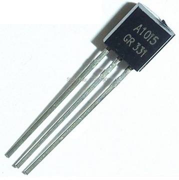 Tranzystor 2SA1015 0,15A 50V TO92 5szt.