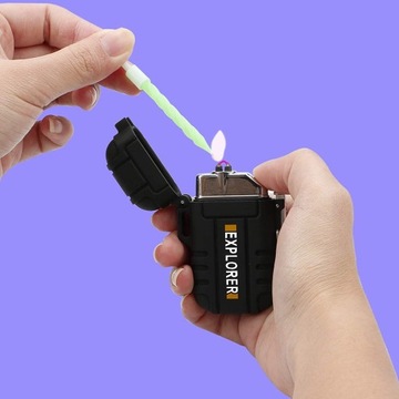 МИНИ-USB ЗАЖИГАЛКА ДЛЯ МУЖЧИН ЭЛЕКТРИЧЕСКАЯ USB ЗАЖИГАЛКА ДЛЯ КЕМПИНГА