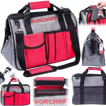 TORBA NARZĘDZIOWA Worcraft WTFTB-03 Monterska WODOODPORNA Nylon Organizer