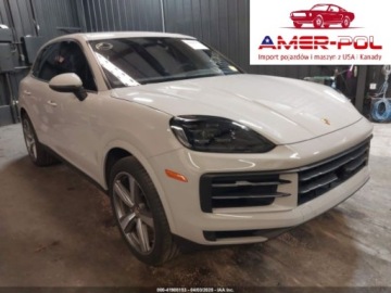 Porsche Cayenne III 2024 Porsche Cayenne 2024, 3.0L V6 348KM, 4x4, auto odpala i jezdzi, od ubezpie