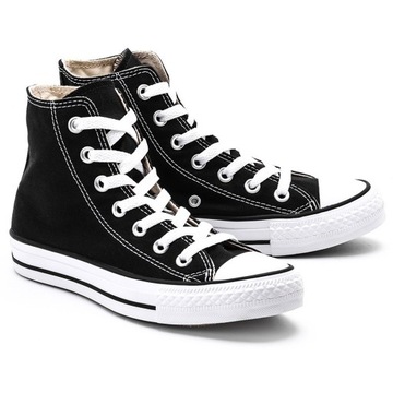 Converse buty trampki wysokie czarne Hi All Star M9160 40