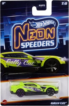 Neonowe ścigacze Mattel Hot Wheels – Rally Cat (HLH79)