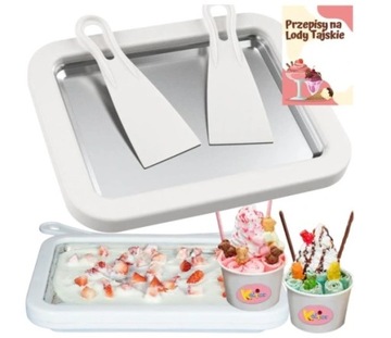 МАШИНА ДЛЯ ИЗГОТОВЛЕНИЯ ТАЙСКОГО МОРОЖЕНОГО в ПОДАРОЧНЫХ ФОРМАХ