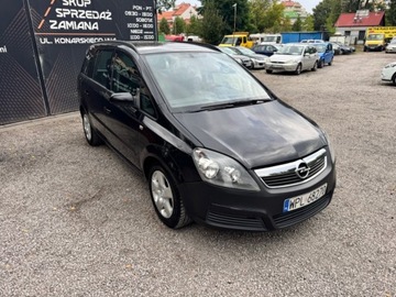 Opel Zafira B 1.9 CDTI ECOTEC 100KM 2005 Opel Zafira Bemowo 1.9 Diesel, 2005 rok produkcji KOMIS TYSIAK, zdjęcie 1