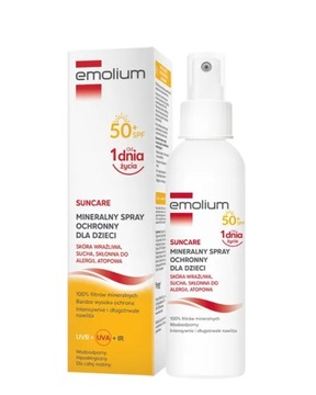 EMOLIUM SUNCARE MINERALNY SPRAY OCHRONNY SPF 50+ 100 ml