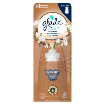 GLADE SPRAY ZAPAS DO ODŚWIEŻACZA POWIETRZA DRZEWO SANDAŁOWE I JAŚMIN 18ML