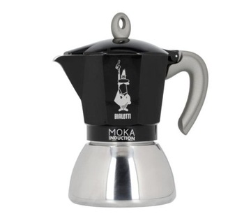 Kawiarka Bialetti New Moka Induction 6tz Indukcyjna 320 ml Czarna