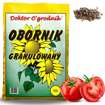 OBORNIK GRANULOWANY BYDLĘCY 40L NATURALNY NAWÓZ