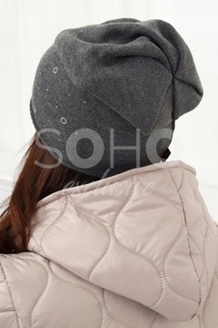 ШАПКА ЗИМНЯ ЖЕНСКАЯ, ТЕПЛАЯ, ТОЛСТАЯ, КОМФОРТНАЯ, СПОРТИВНАЯ ЖЕНСКАЯ 2475