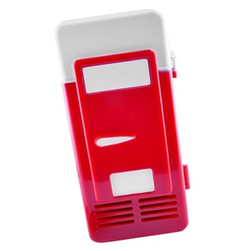 USB-мини-холодильник, охладитель для напитков, красный, охлаждающий