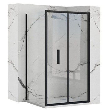 Душевая кабина складная Rapid FOLD 90x90 черный