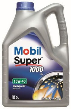 OLEJ MOBIL 15W/40 SUPER 1000 X1 5L (ZASTEPUJE SUPER M)