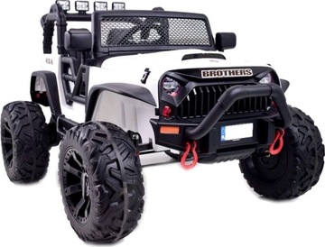 AUTO TERENOWE JEEP AKUMULATOR 24V MOC 400W AMORY PILOT