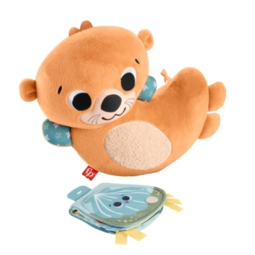 Розгойдана видрочка 2 в 1 подушка сенсорна під живіт FISHER PRICE