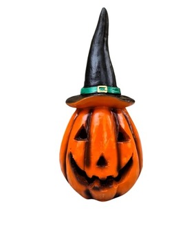 FIGURA OGRODOWA LAMPION DYNIA HALLOWEEN CZAPKA II