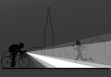 ВЕЛОСИПЕДНАЯ ЛАМПА ПЕРЕДНЯЯ + ЗАДНЯЯ ПОДСВЕТКА ВЕЛОСИПЕДА СВЕТОДИОДНЫЙ ФОНАРЬ USB-СВЕТ