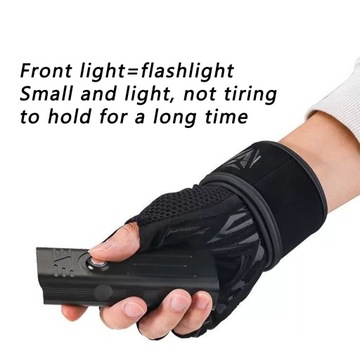 Набор USB-фонарей для велосипеда, перезаряжаемый Super