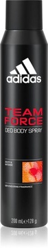 ADIDAS Men Team Force Deo Spray antyperspirant 200 ml