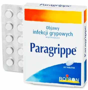 BOIRON Paragrippe grypa przeziębienie 60 tab.