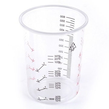 10 sztuk stylu 600 ml Pojemniki do mieszania 600 m
