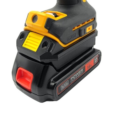 ADAPTER BLACK DECKER DO DEWALT 18V PRZEJŚCIÓWKA