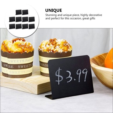 Мини-доски для мела Табло с ценами Меню 10 шт.