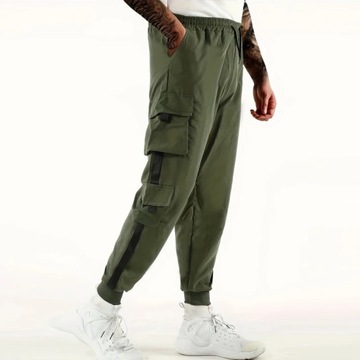 Classic Design Multi Flap Pockets Cargo Pants Men'