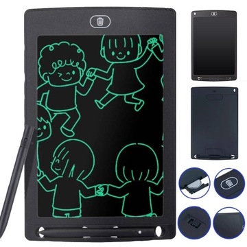 GRAFICZNY TABLET DLA DZIECI DO RYSOWANIA 8.5 RYSIK