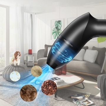 БЕСПРОВОДНОЙ АВТОМОБИЛЬНЫЙ ПЫЛЕСОС МОЩНОСТЬЮ ДО 4000Па, 2500МАч