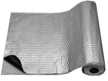 Коврик шумоизоляционный в арки автомобиля, бутил, 2,0 мм, 400х50 см