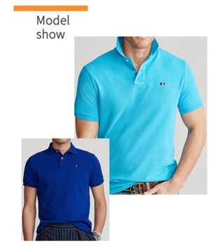 100% Cotton High Quality Summer Men's Polo Shirts