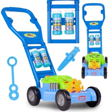 КОСИЛКА ДЛЯ МЫЛЬНЫХ ПУЗЫРЕЙ ДЛЯ ДЕТЕЙ + ЖИДКОСТЬ