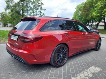 Mercedes Klasa C W205 Kombi AMG AMG 63 476KM 2015 MERCEDES C 63 AMG, 4.0l benzyna 476KM*Przebieg: 126921km*Zadbany, zdjęcie 35