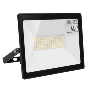 Naświetlacz LED Maclean, Slim 50W, Warm White (3000K), IP65, WW, PREMIUM, M