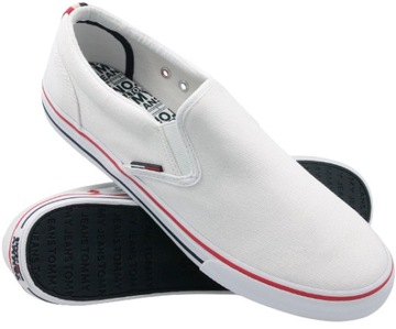 Мужская обувь Белый Томми Хильфигр Джинс Размер 45
