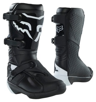 Buty cross,quad dzieci FOX JUNIOR COMP BLACK Y6 38