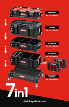 Мобильная мастерская Qbrick PROMO SET II 7в1