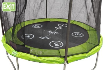 Батут Twist 183 (зелено-серый)