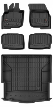 Set 3D gumové rohože pro Ford Mondeo Mk5 Kombi od roku 2015