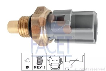 FACET Датчик температуры топлива 7.3281 FACET