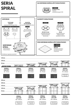 ОПОРЫ для ТЕРРАСНЫХ плит, регулируемые 17-30 мм
