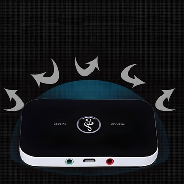 АДАПТЕР ПЕРЕДАТЧИКА BLUETOOTH ПРИЕМНИК + ПЕРЕДАТЧИК прямоугольный с пометкой