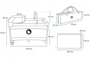 ДВУХЯРУСНАЯ кроватка LIONELO FLOWER