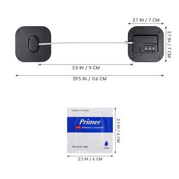 ЗАМОК ДВЕРИ ХОЛОДИЛЬНИКА БЕЗОПАСНОСТЬ ДЕТЕЙ ШКАФ ЯЩИК