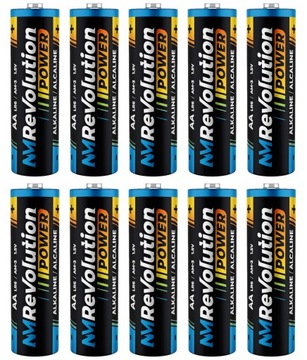 10x BATERIA R6 AA LR6 PALUSZEK 1,5V ALKALINE